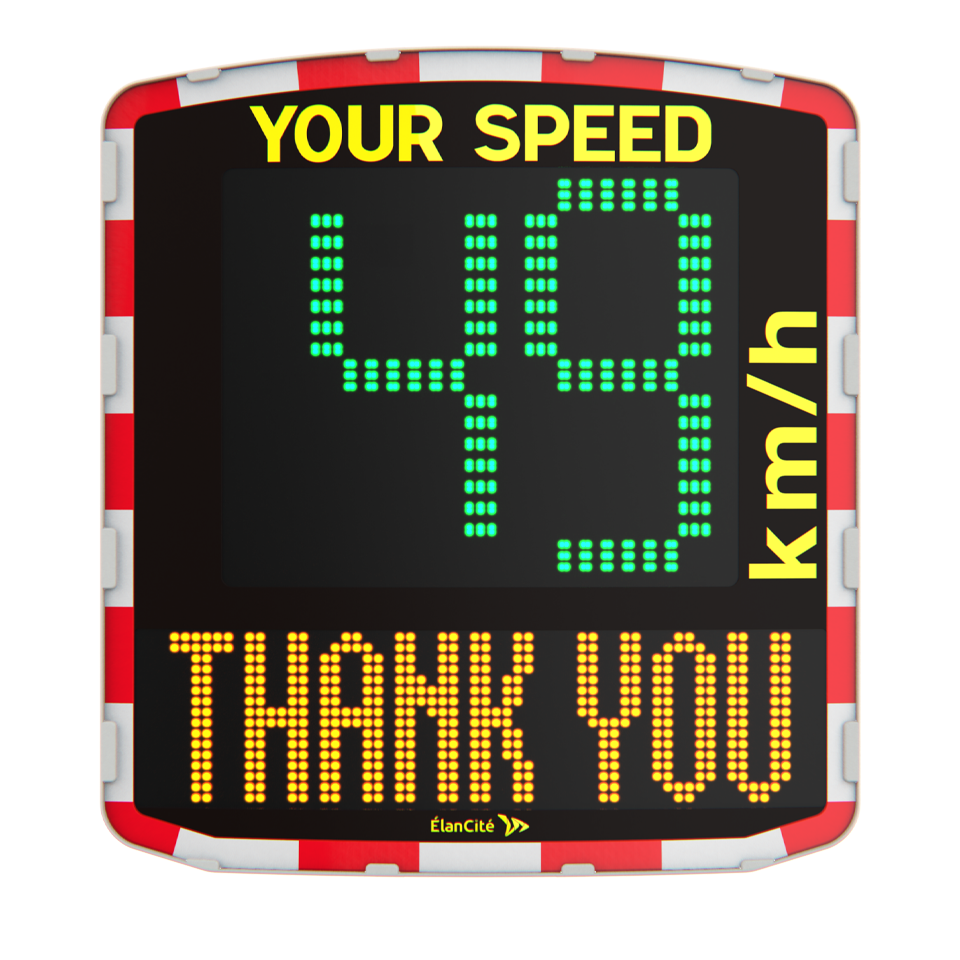 Biển báo tốc độ giao thông Radar speed your signs 